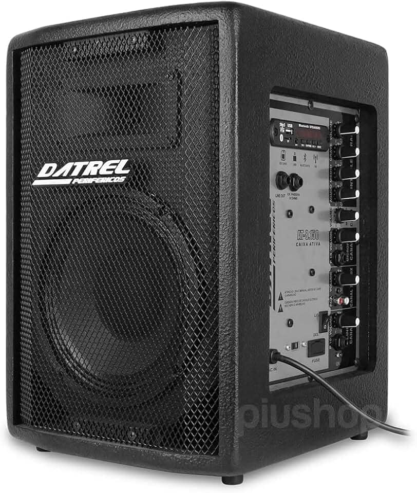 CAIXA DE SOM ATIVA 8" 150W DATREL BLUETOOTH PROFISSIONAL