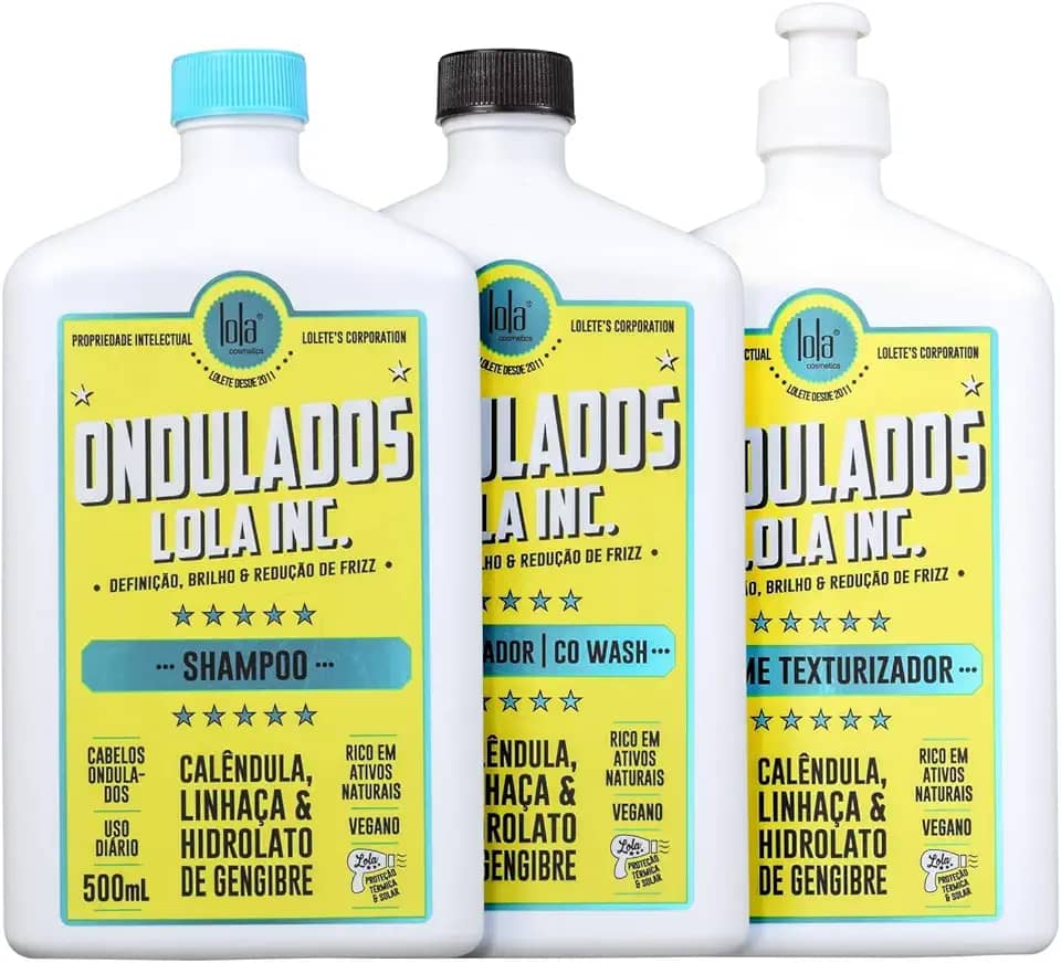 Kit Lola Cosmetics Ondulados Trio (3 Produtos)