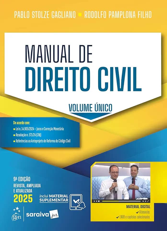 Manual de Direito Civil - 9ª Edição 2025