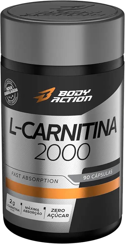 L-Carnitina 2000 90 Cápsulas Bodyaction
