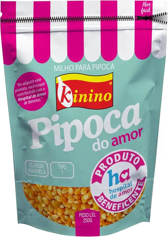 PIPOCA DO AMOR KININO 250G