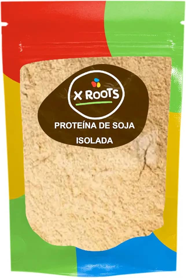 Proteína de Soja Isolada em Pó 100% Pura 1kg - X Roots