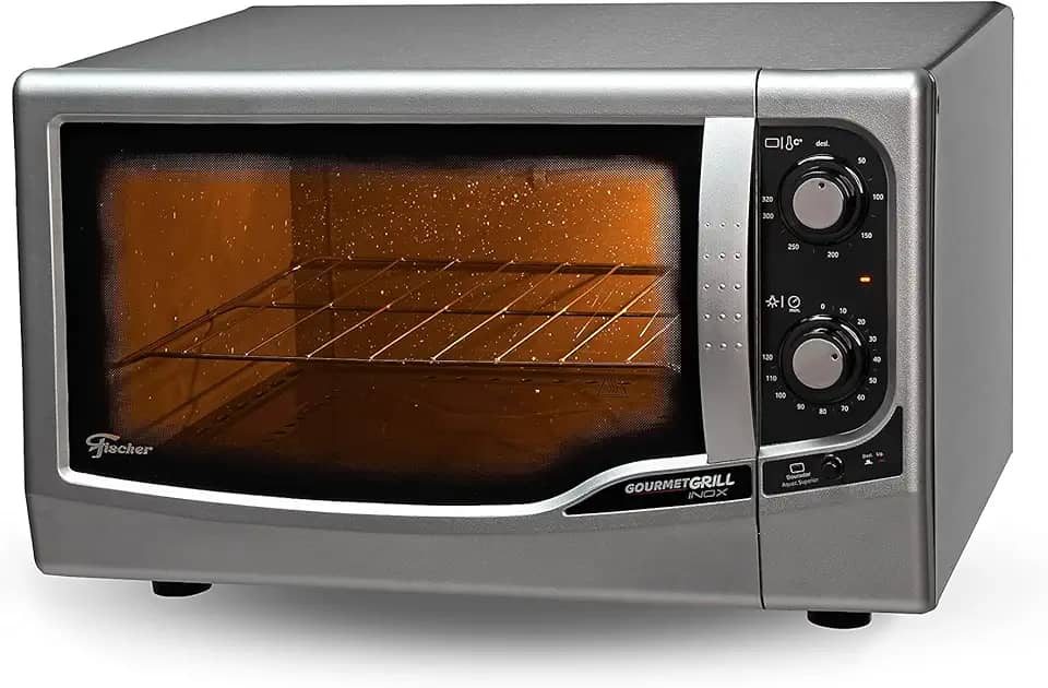 FISCHER FORNO ELÉTRICO BANCADA GOURMET GRILL 44L INOX 220V 9741-79184