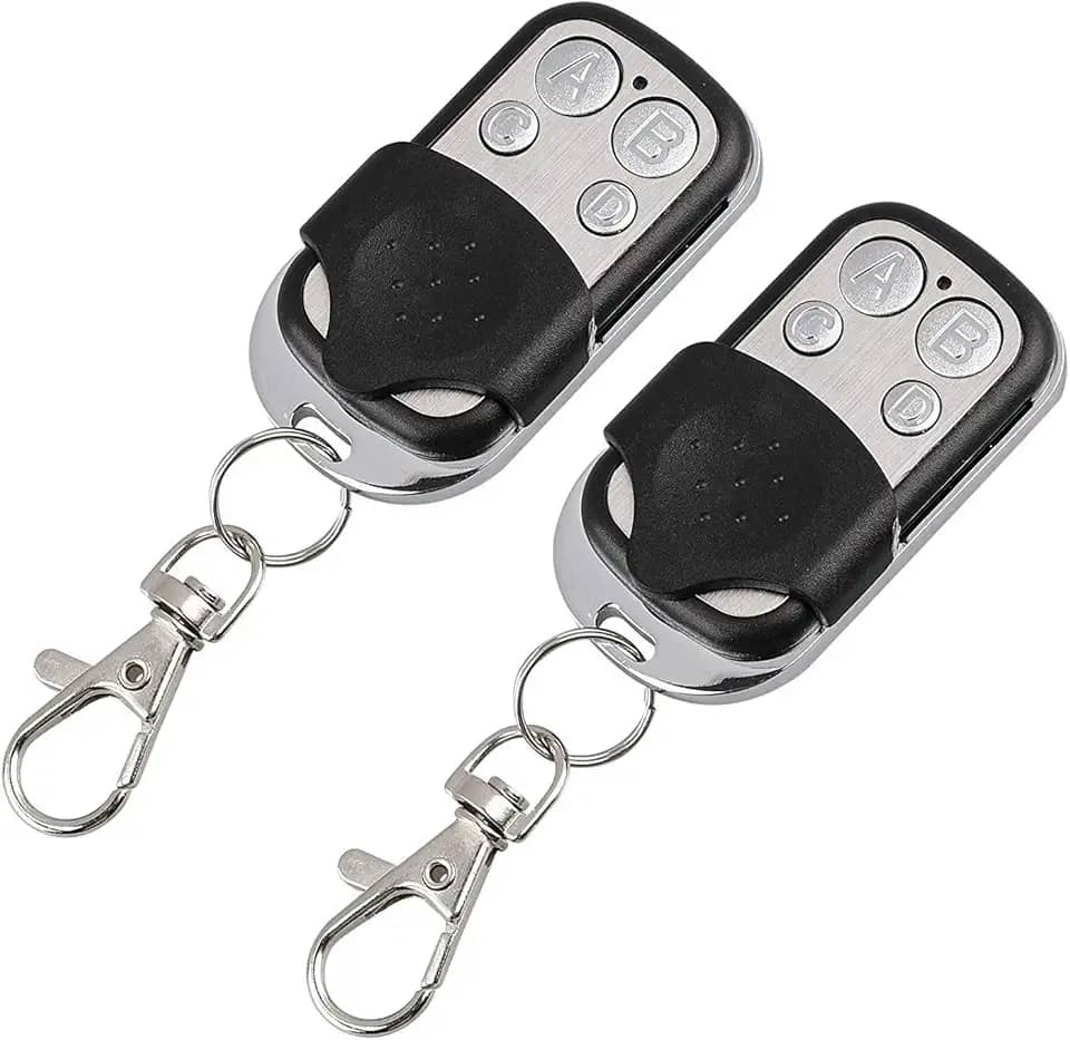 Kit 2 Controle Remoto Cópia Copiar Duplicador Clone Clonador Copiador Alarme Carro Veículo Motor Portão Porta Eletrônico Garagem Casa Residência Condomínio todo Brasil Top