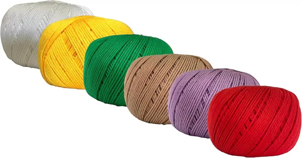 Kit 6 linha Amigurumi 254m Circulo cores a sua escolha