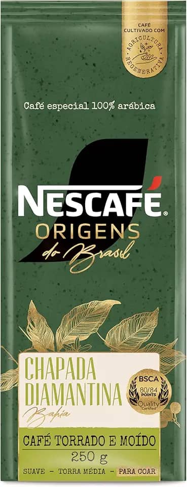 Café Torrado e Moído Nescafé Origens do Brasil - Chapada Diamantina 250g