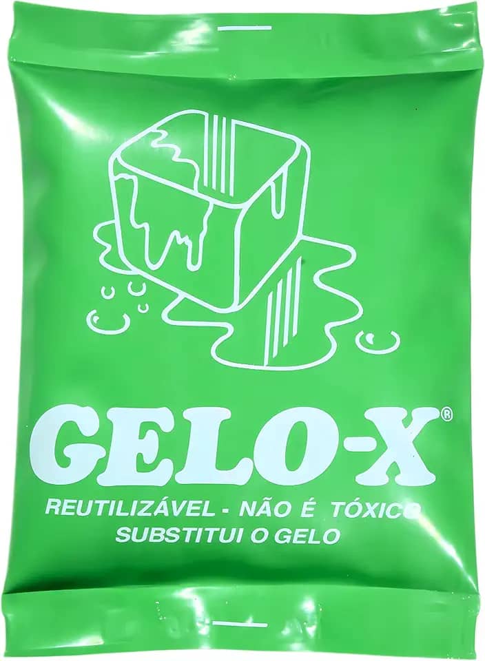 Termogel Gelo Flexível Reutilizável Em Gel Gelo-X Grande Verde