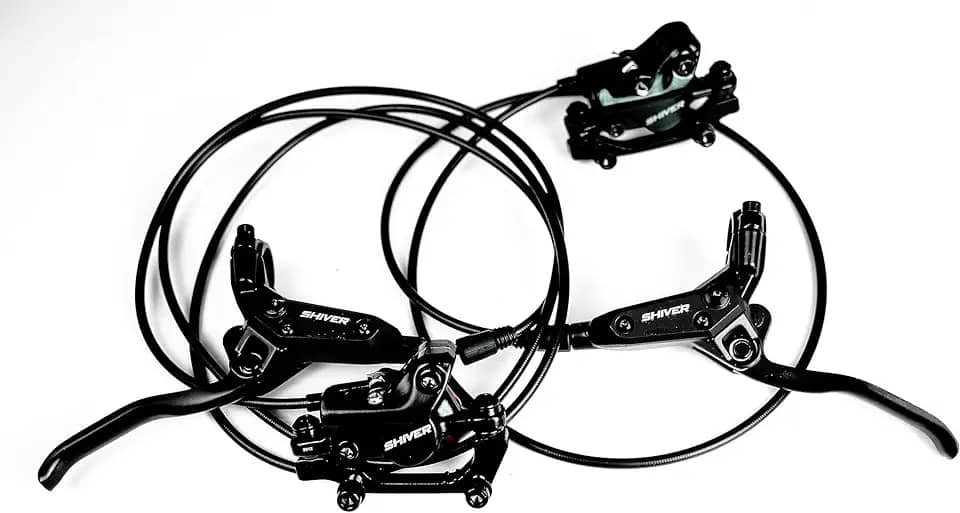 PAR FREIO DISCO HIDRAULICO DIANTEIRO E TRASEIRO MTB