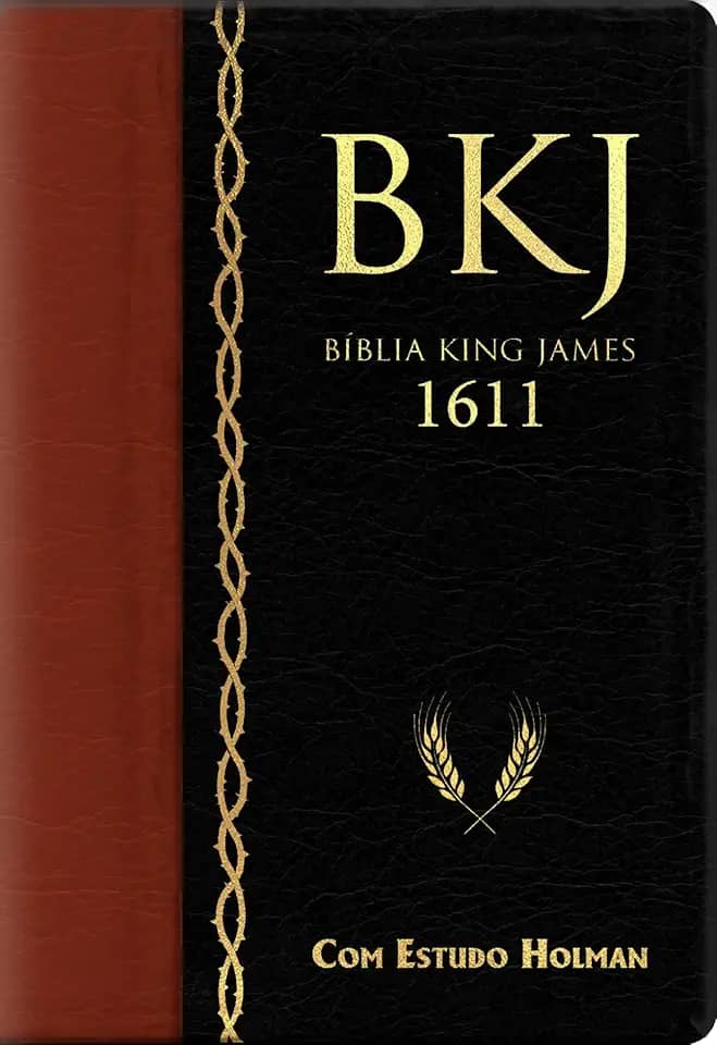 Bíblia King James 1611 com Estudo Holman
