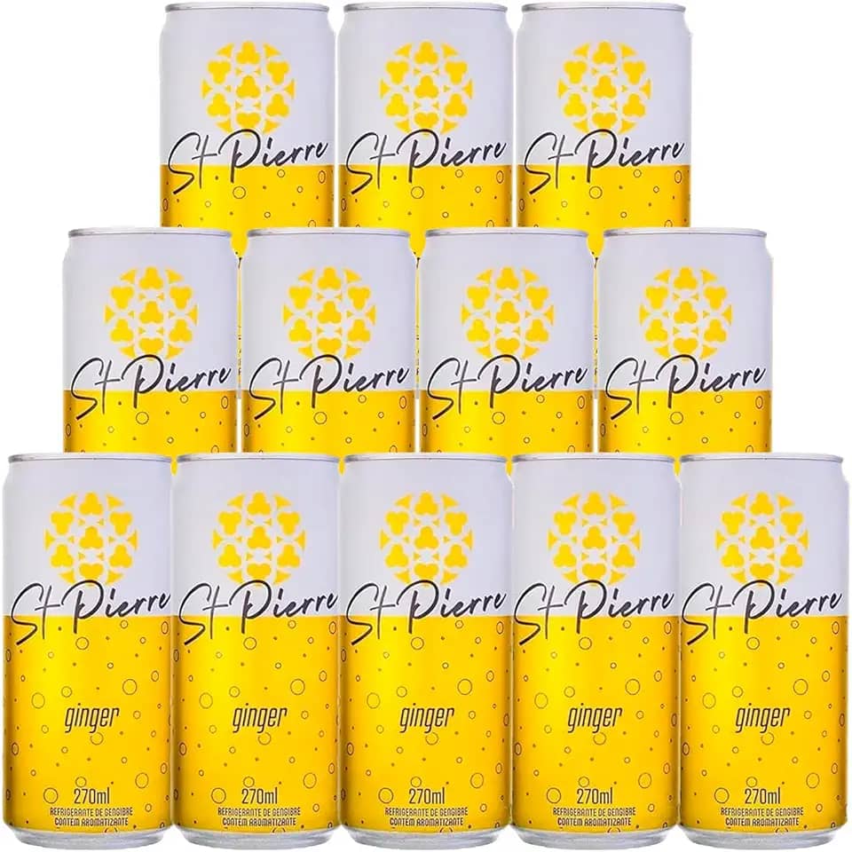 Genérico, Refrigerante de Gengibre St Pierre Ginger 270ml 12 Unidades