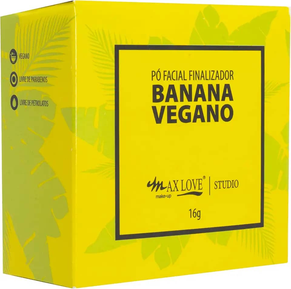 Pó Solto Banana - Vegano 1 Max Love