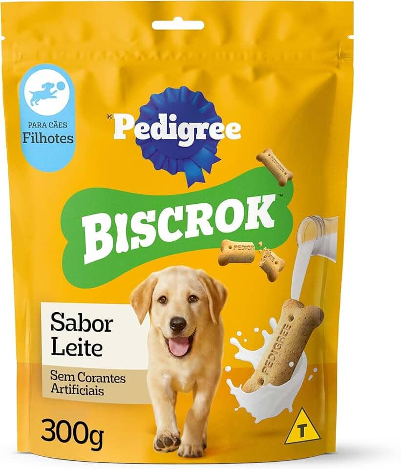 PEDIGREE Biscoito Pedigree Biscrok Para Cães Filhotes 300 G