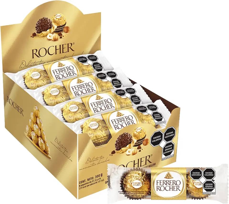 Chocolate Bombom Ferrero Rocher C/48 - Ferrero