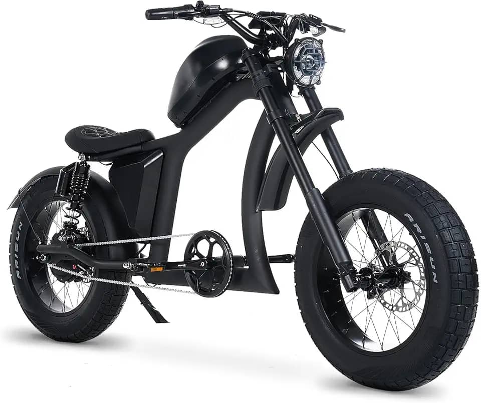 Bicicleta elétrica para adultos, motor sem escova de 800 W, 48 V / 22,5 Ah, bicicleta elétrica de até 32 milhas, bicicleta elétrica com suspensão dupla