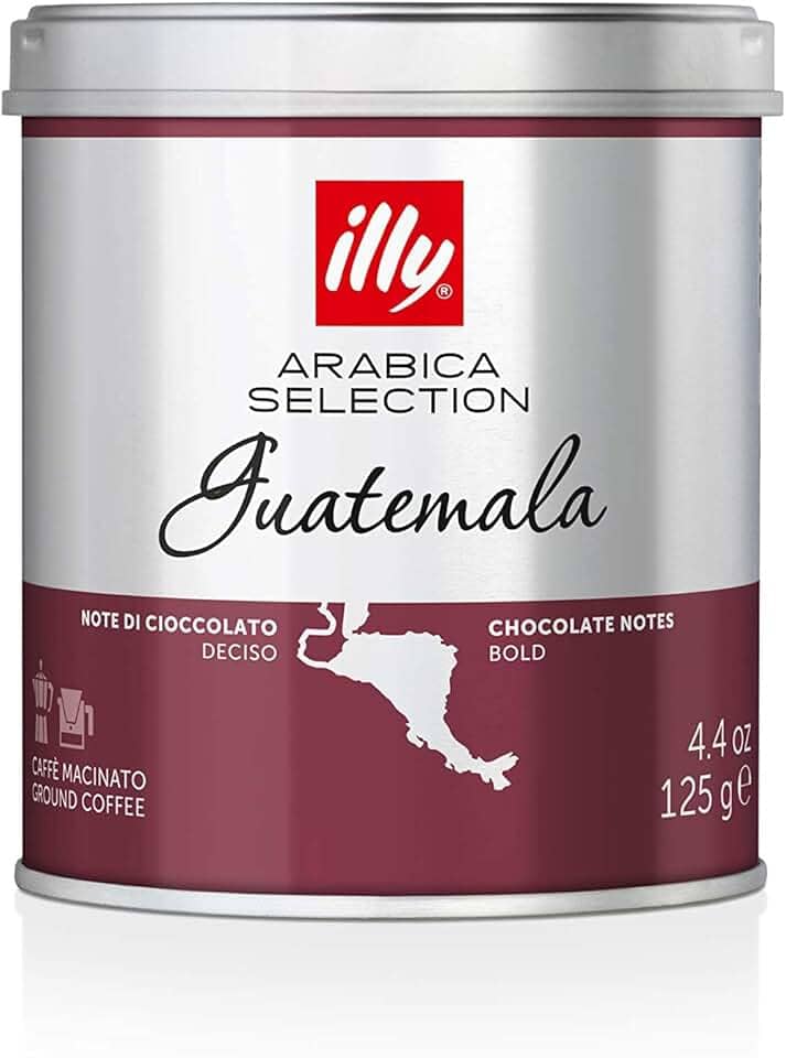 Café illy Moído Arabica Selection Guatemala - 125g