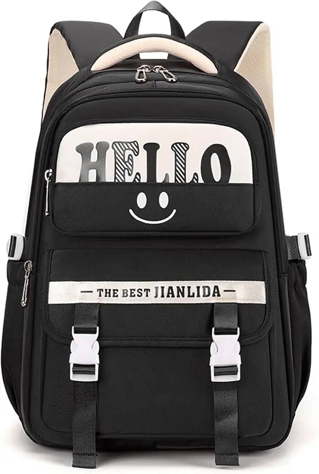 Mochila Feminina Escolar Juvenil Multiuso Antifurto Mochila para Notebook Impermeavel Reforçada Multifuncional Viagem