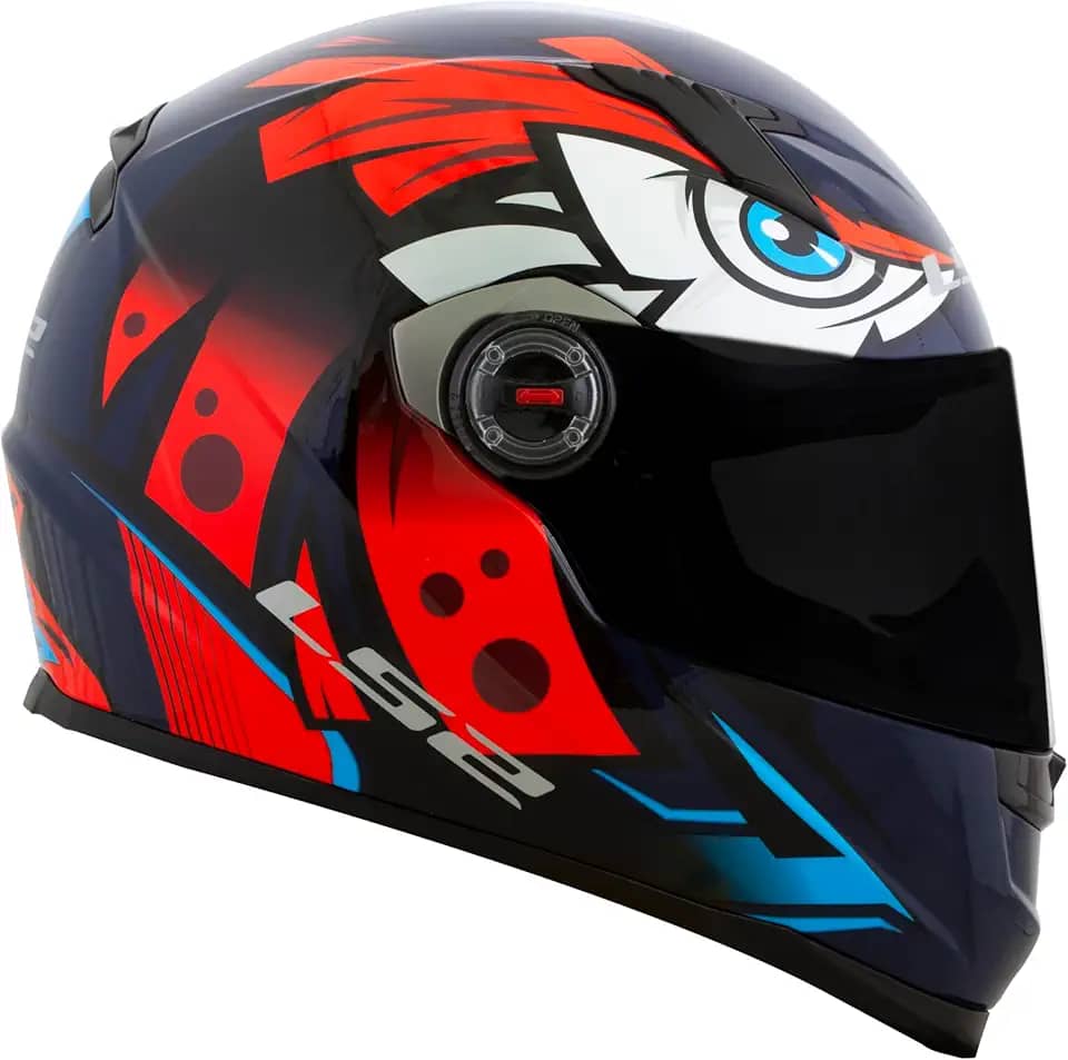 Capacete LS2 FF358 Tribal Laranja 58/M