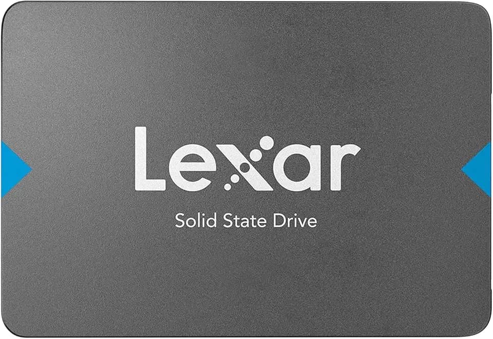 Lexar NQ100 SATA III de 2,5 polegadas (6 Gb/s) SSD de 480 GB, unidade de estado sólido de leitura de até 550 MB/s, SSD interno para laptop, computador/PC (LNQ100X480G-RNNNG), cinza