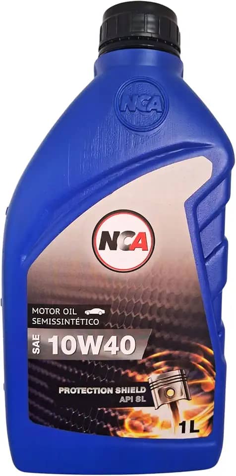 Óleo Motor 10W40 Semissintético NCA Protection Shield (1L) | API SL, ACEA A3/B3 | Partida a Frio Superior