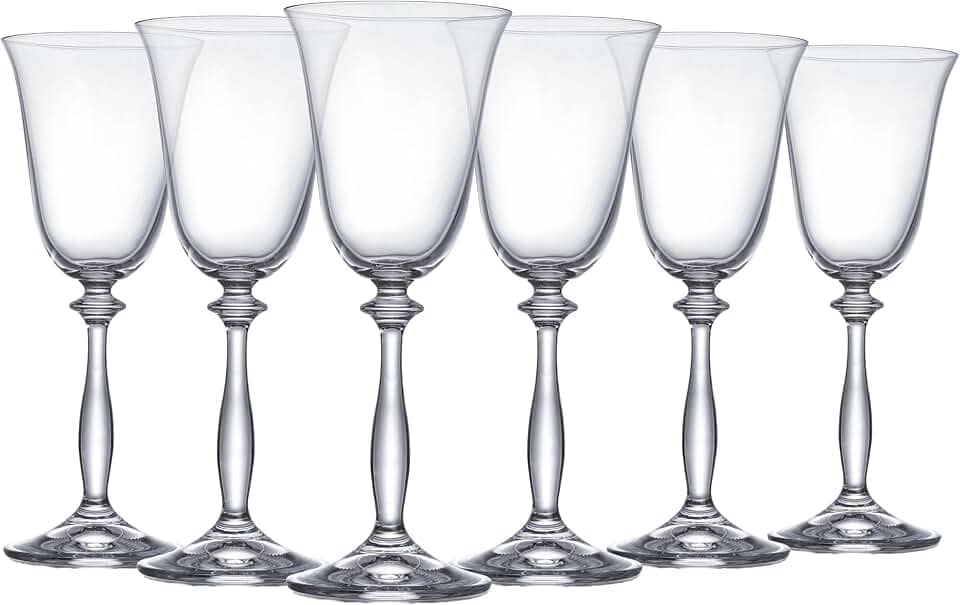 Bohemia, Angela, 55710, Taças para Vinho Branco, Transparente