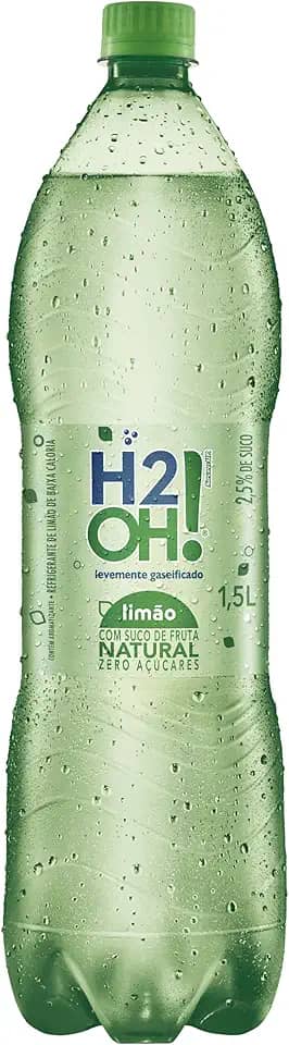 H2OH - Refrigerante Limão, Garrafa Pet, 1.5L