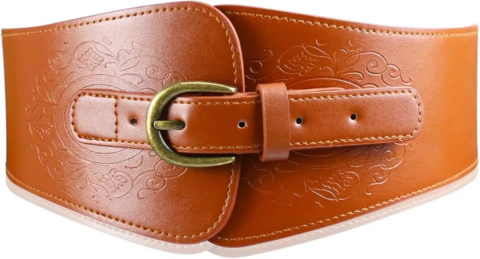 Namzi espartilho cinto para mulheres, cintos largos grossos para vestidos femininos, cintos femininos para vestidos, cintos de couro largos