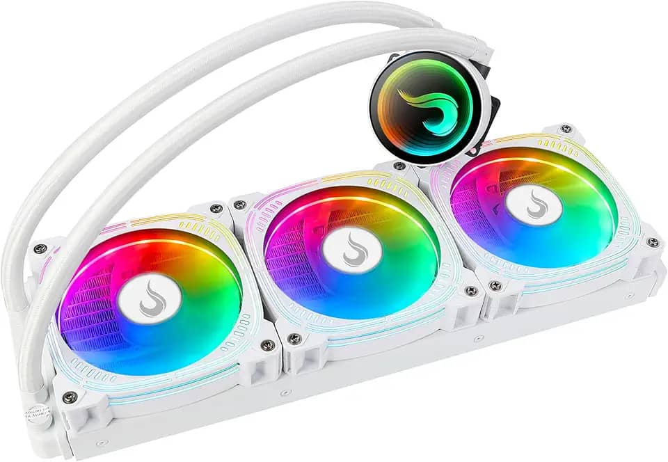 Water Cooler Branco 360mm | Rise Mode | Frost Pro Argb