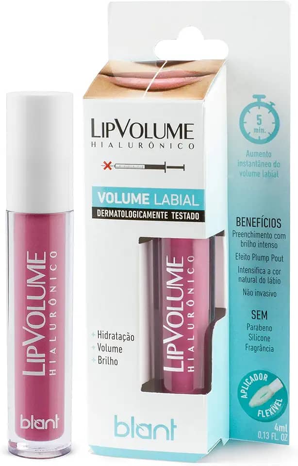 Lip Volume Hialurônico - Rosa 4ML