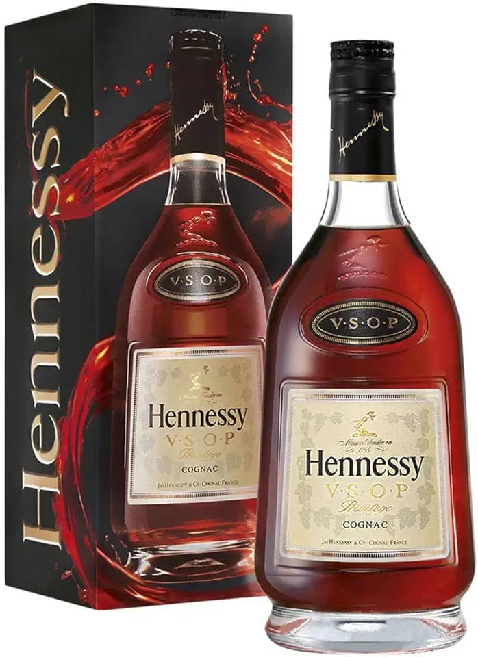 Hennessy Cognac Vinhos.O. 700Ml Com Cartucho