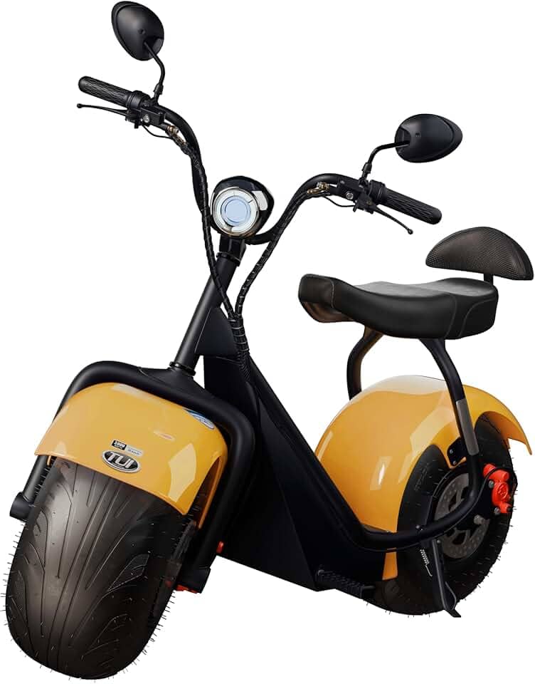 TUI MAIS - Equipamento Autopropelido Elétrico - 2 Lugares - 1000W (Amarelo)