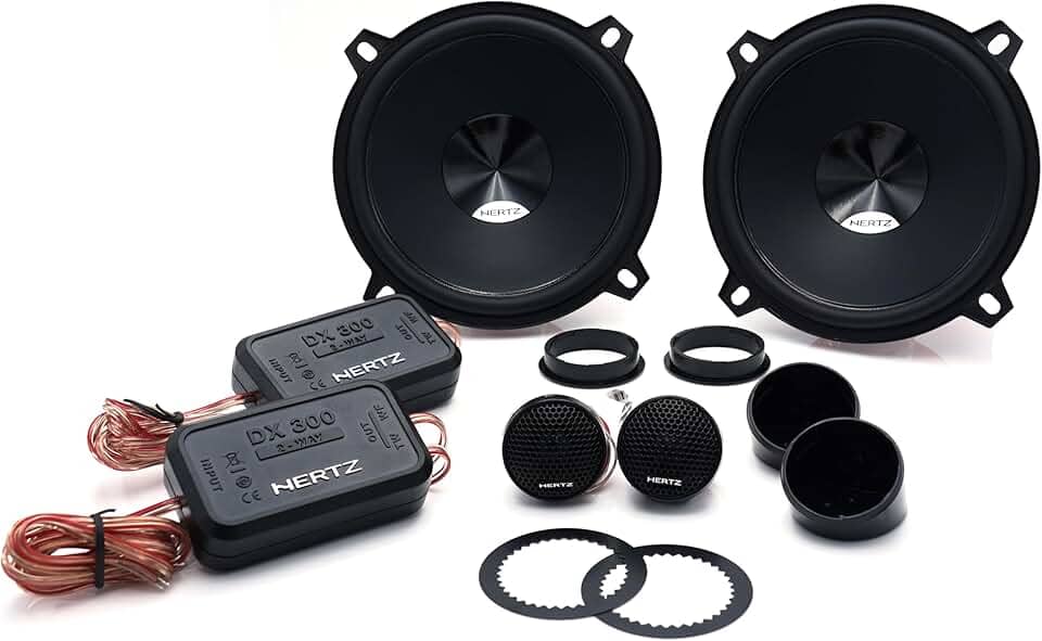 Kit de Alto-Falantes 2 Vias, Hertz, DSK130 071200, Conjunto de Alto Falantes