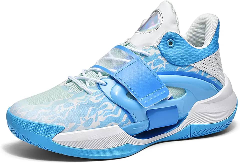 Tênis de basquete masculino leve e durável para partidas de treinamento esportivo ao ar livre