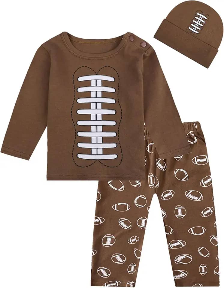 Roupas esportivas para bebês e crianças pequenas, 3 peças, conjuntos de roupas com estampa de algodão, 3 meses a 3 anos