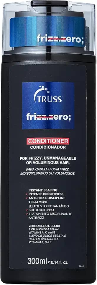 Truss Condicionador Frizz Zero | Controle de Frizz e Alinhamento Intenso | 300ml