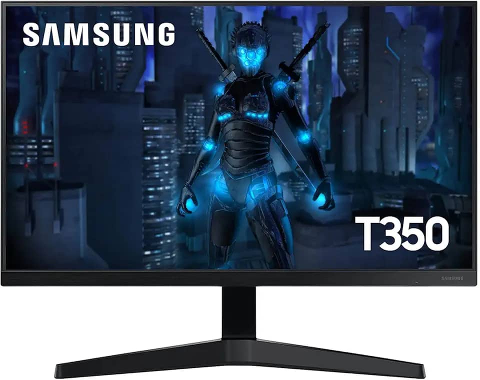 Samsung T350 - Monitor Gamer, 24', FHD, 75Hz, HDMI, VGA, Freesync, Preto