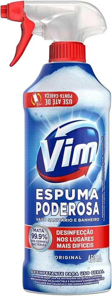 Desinfetante VIM Espuma Poderosa 450ml