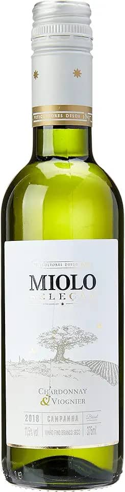 VINHO MIOLO SELECAO BRANCO SECO CHARDONNAY/VIOGNIER 12X375ML