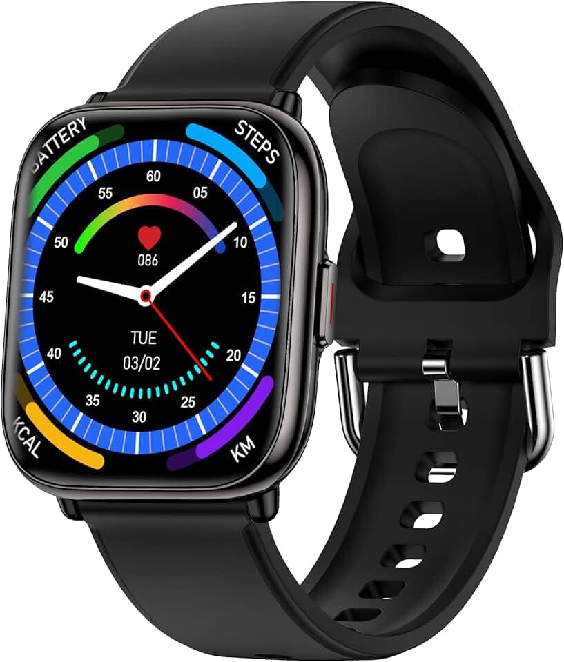 SmartWatch Lefal T59 Modelo 2026 41mm Com Tela Full Amoled e Chat GPT Monitoramento de Atividades (Preto)