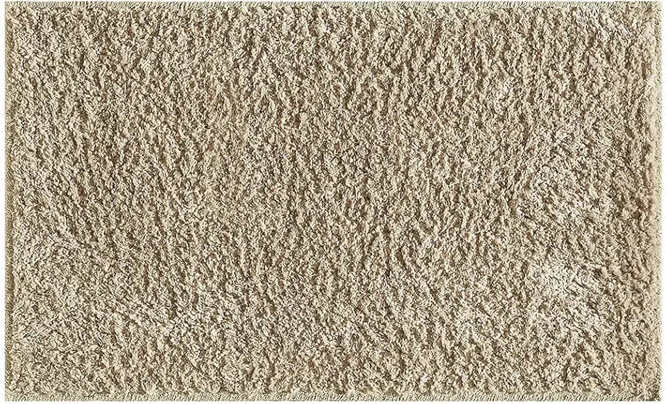 Tapete Poliéster Silky Light Retangular Champanhe 200x250