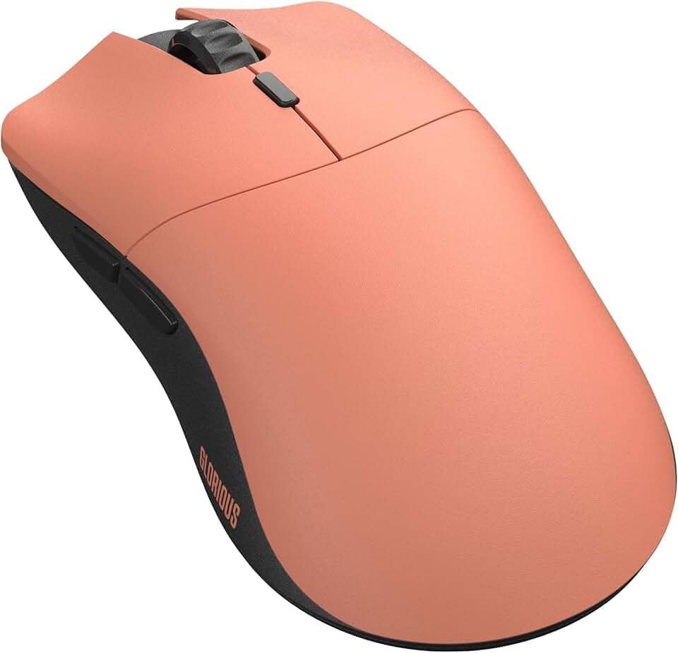 Glorious Modelo D Forge (Edição Limitada) - Mouse para jogos sem fio, acessórios para jogos de PC, mouse gamer, Superlight 55g, 6 botões programáveis, vida útil da bateria de 80 horas, sensor de 19K,
