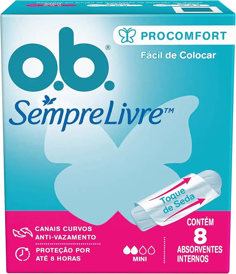 o.b. Absorvente Interno Mini Pro Comfort O.B. 8 Unidades