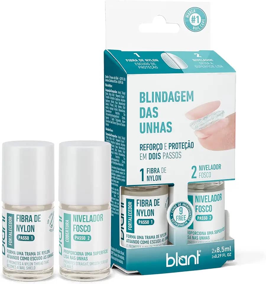 Blant Blindagem Das Unhas Blant 2X 8 5Ml Transparente