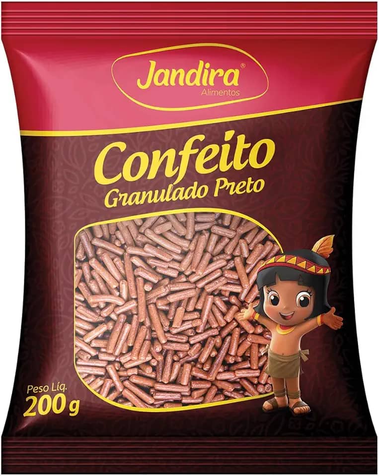 CHOCOLATE GRANULADO PRETO JANDIRA