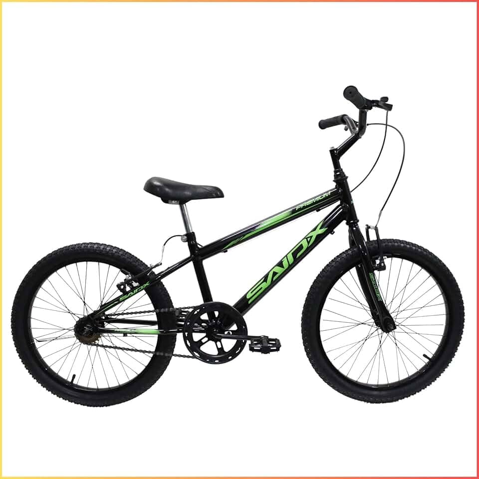 Bicicleta Aro 20 Infantil Saidx Premium Bike Freios V Brake Aro em Alumínio Feminina e Masculina