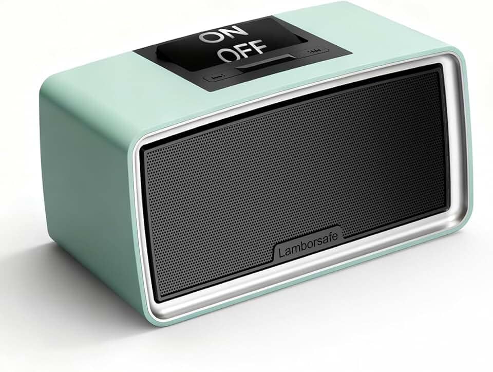 Leitor de música simples para idosos, idosos, pacientes com demência, leitor de audiolivro MP3 retrô com cartão TF de 32 GB, controle de um botão para Alzheimer, pacientes com deficiência