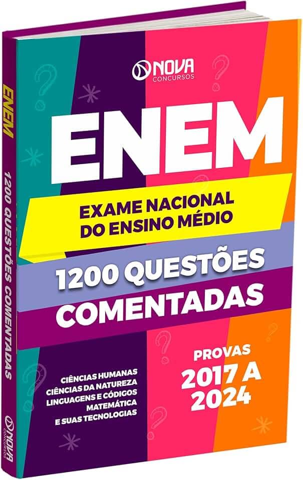 Livro 1.200 Questões Comentadas Enem