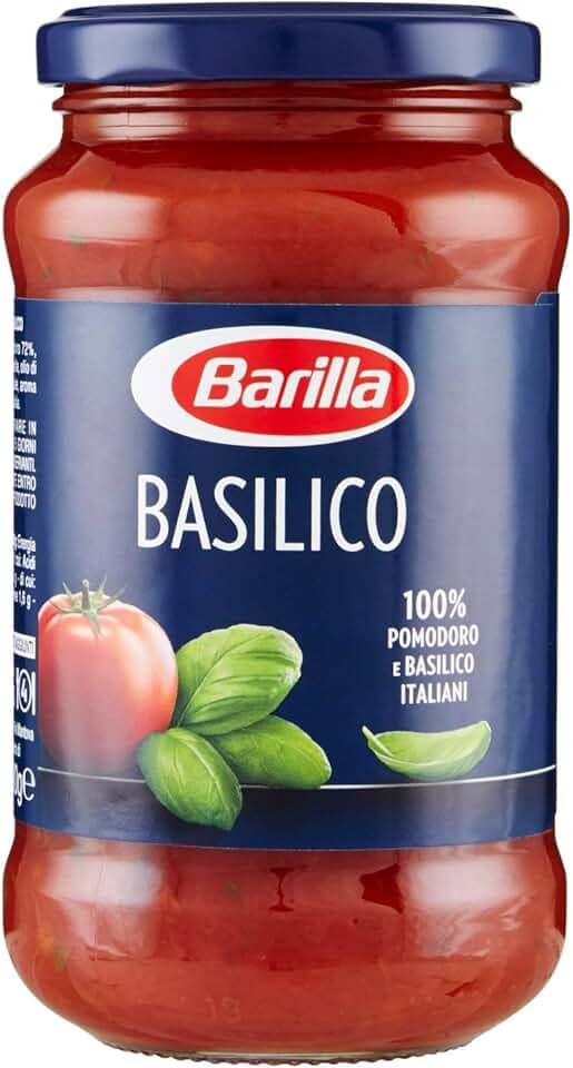 Barilla Molho de Tomate Basilico 400g Manjericão