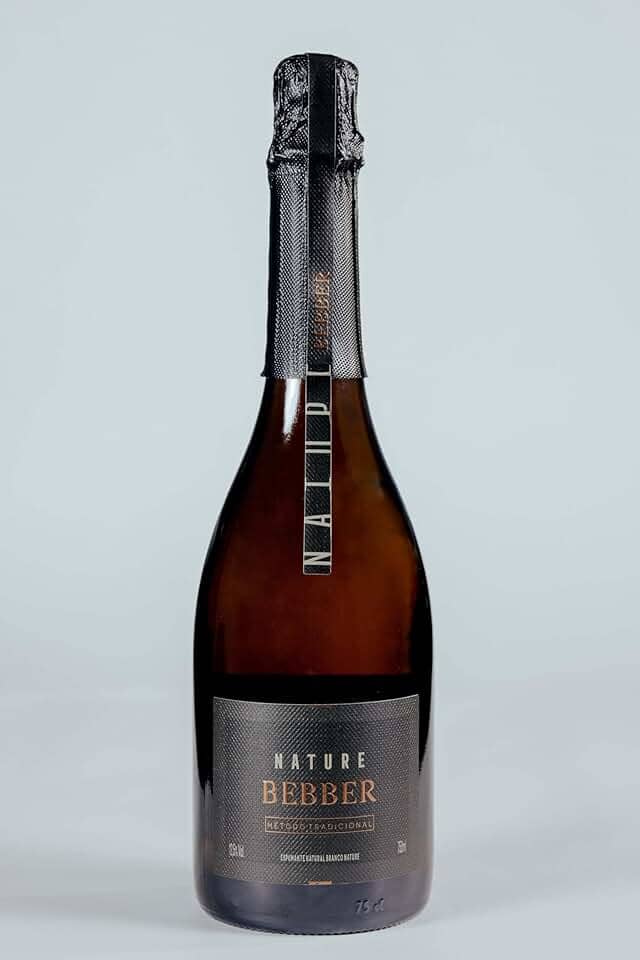 Espumante Brasileiro Branco Nature 12 Meses Familia Bebber 750ml