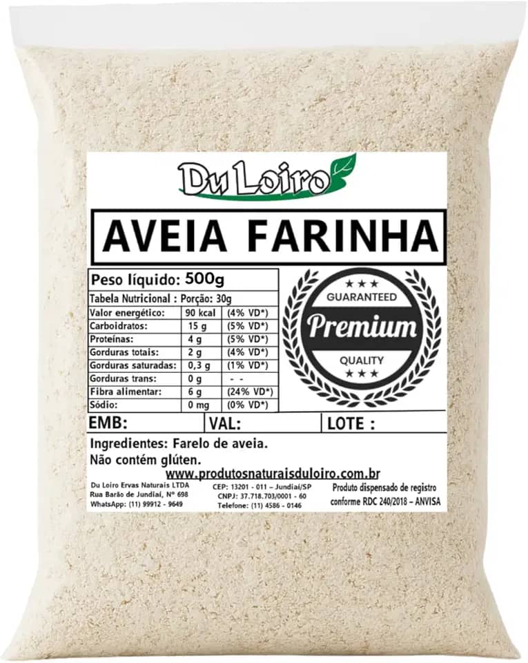 Farinha de Aveia - Saborreal (500g)