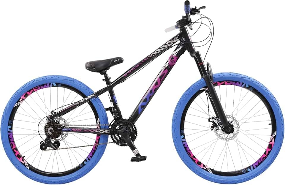 Bicicleta Aro 26 Axxis Freeride 21v Shimano Pneu Colorido